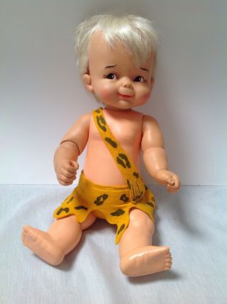 Flintstones Bam Bam Doll Vintage 1960 Flintstones Bam Bam Doll 17 " Tall Rare
