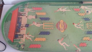 Amersham Pin Cricket Game.  Circa 1940/50s.  Rare 2