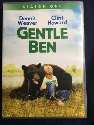 Gentle Ben: Season One (dvd 2013,  4 - Disc Set) Rare 1967 Dennis Weaver