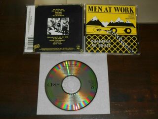 Men At Work Business As Usual Cd Usa 10 Tracks Cbs Old Dadc Cd Rare