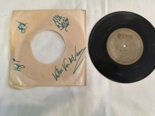 Rikki And The Last Days Of Earth - No Wave - 7 " Vinyl Record Rare Signed Promo