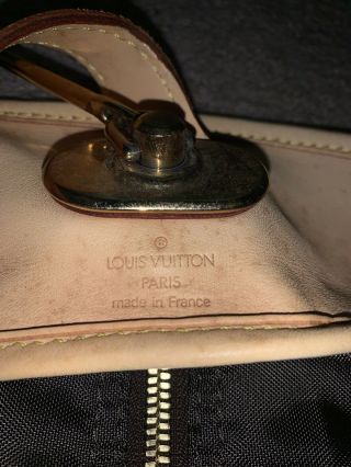 Louis Vuitton Rare Vintage Folding Garment Bag ZIPPER for Repair 3