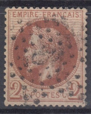 France : Empire Laure 2c N° 26 Rare Obliteration Etoile De Paris N° 5
