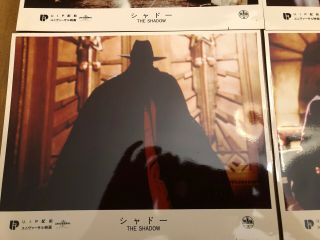 The Shadow Movie - Lobby Cards - Set Of 8 - Alec Baldwin - Japanese Rare