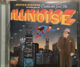 Sufjan Stevens - Illinoise - Rare,  Out Of Print,  Superman Cover - Cd