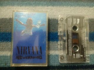 Nirvana Nevermind Rare Tape Cassette 1991