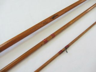 Vintage South Bend 9 ' 3 pc.  Bamboo Fly Rod Model 57 - 9 ' for Restoration 3