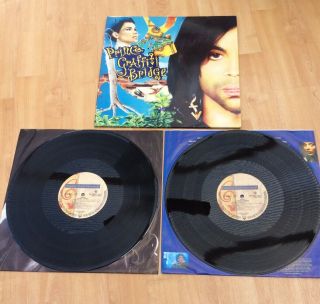 Prince - Graffiti Bridge - Rare 1990 Double Vinyl Lp Record