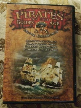 Pirates Of The Golden Age - Rare Universal 4 Film 2 Dvd Set - Errol Flynn