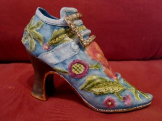 Stunning And Rare Ltd Edt Gainsborough French Regency Design Shoe Ornament