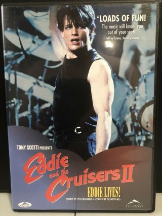 Eddie And The Cruisers Ii: Eddie Lives (dvd,  2005) - Rare & Oop