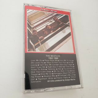 The Beatles 1962 - 1966 Vintage Rare Cassette Tape