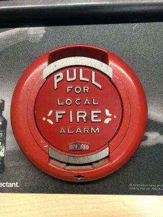 Rare - Vintage Standard Pull For Local Fire Alarm