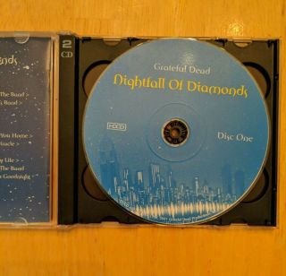 Grateful Dead Nightfall of Diamonds CD Meadowlands 10/16/1989 NJ 2001 GDCD,  Rare 2