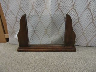 Vintage Antique Art Deco Wooden Picture Frame Standing 1 Of 2
