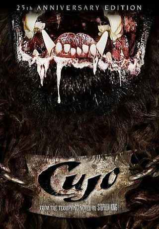 Cujo (dvd 2007,  25th Anniversary Edition) Rare Oop W/slipcover