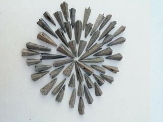 Ancient Arrowheads Bronze.  50 Psc.  Rare