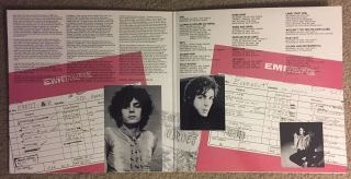 Syd Barrett Opel LP UK Import 1988 Gatefold EMI/Harvest Pink Floyd Rare 2