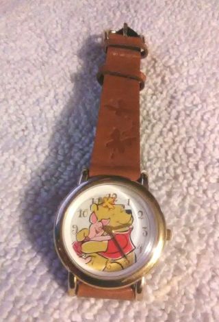 Rare Vintage Old Stock Disney Winnie The Pooh Watch Water Resistant