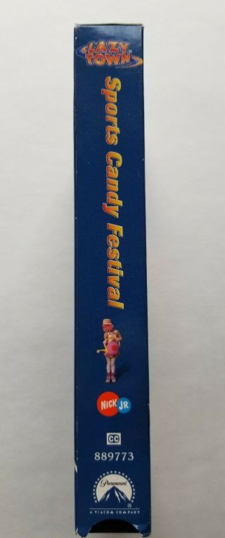 Lazy Town - Sports Candy Festival Rare VHS (Nick Jr. ,  2006) 3