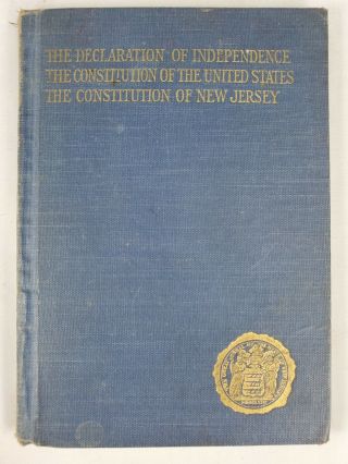 1925 Antique Book About Declaration Of Independence & Constitution See Descript.