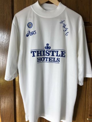 Rare Vintage Asics Leeds United 1995 - 96 Home Football Shirt,  Size Xl,  Perfect