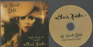 Stevie Nicks 24 Karat Gold Songs From The Vault Cd Rare U.  S.  Promo Slip Cover