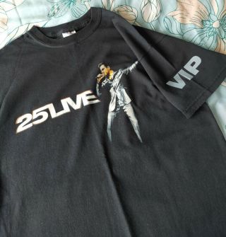 George Michael 25 Live Official Ltd Vip T Shirt Rare Wham Medium Bundle