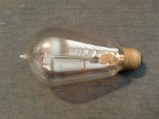 Antique Tear Drop Light Bulb Edison Mazda 25 Watt