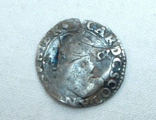 Rare Britain - Charles I - Scottish Hammered Silver 20 Pence -