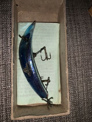 Vintage Older Flatfish Fishing Lure.  Helin Tackle Company. 3