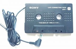 Sony Car Connecting Pack Cpa - 7 Cassette Adapter Mp3 Cd Oem 3.  5mm