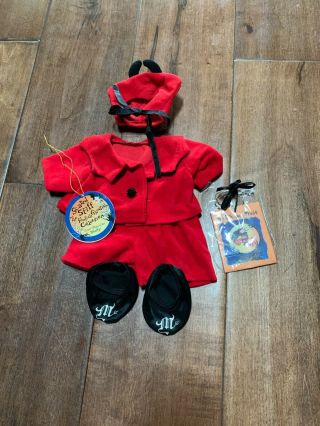 Vintage Muffy Vanderbear Outfit Devil May Care Tags 1996