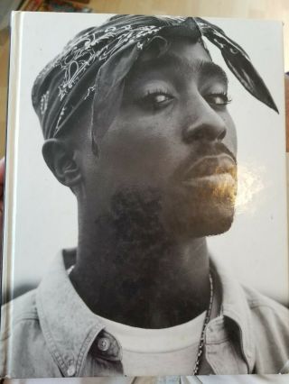 Tupac Shakur By The Editors Of Vibe Hardcover Book 1997 Rare