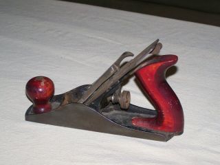 Antique Wood Workers Hand Plane 9 " X 2 " Made In Usa