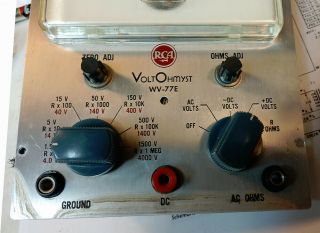 RCA VoltOhmyst WV - 77E Volt Meter 2