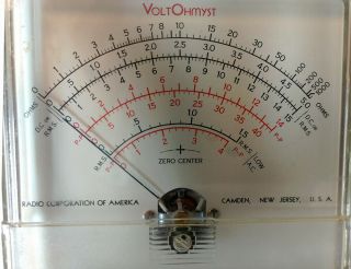 RCA VoltOhmyst WV - 77E Volt Meter 3