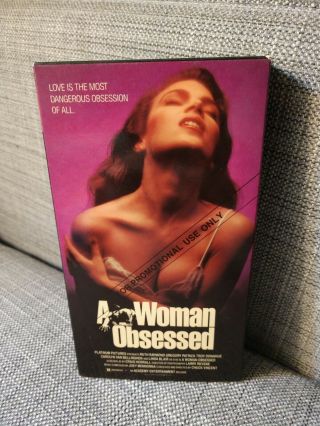 A Woman Obsessed Vhs Academy Rare Erotic Thriller Linda Blair