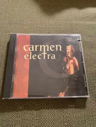 Carmen Electra Pop Album Cd Prince Protege Rare