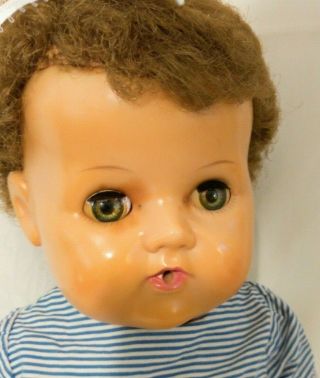 1959 20” Vintage Vinyl American Character Tiny Tears Baby Doll 3