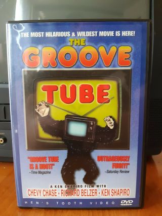 The Groove Tube Dvd Rare/oop Chevy Chase Richard Belzer Ken Shapiro
