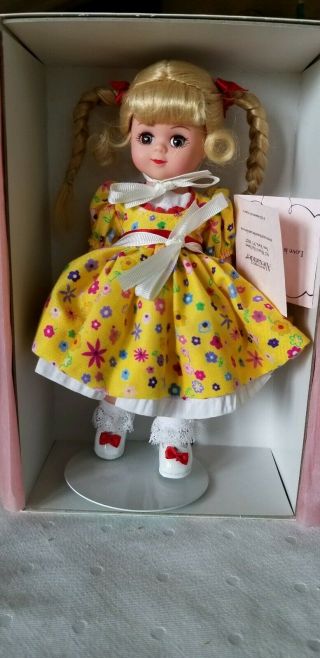 Little Miss Sunshine Madame Alexander Doll,  8 ",  Box And Stand