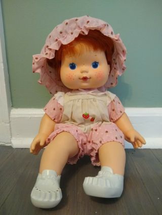 Vintage 1982 Strawberry Shortcake Baby Doll Blow A Kiss Kenner