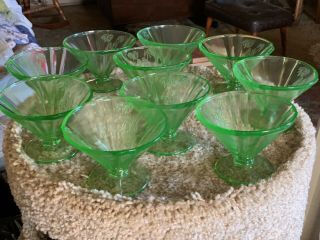 Parrot Depression Sylvan Footed Desserts Rare 10 For One Money Green