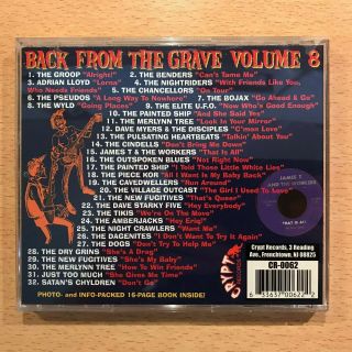 BACK FROM THE GRAVE VOLUME 8 - RARE CD 2