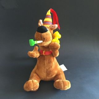 Scooby - Doo Happy Birthday Singing Dancing Rare Plush Gemmy 2004 Cartoon Network 2