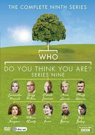 Who Do You Think You Are? Uk Series 9 (3 Disc Dvd) Region 2 Bbc Very Rare Vgc