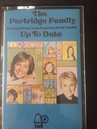 The Partridge Family : Up To Date.  Rare Uk Bell Cassette Zcbel 143 Paper Labels