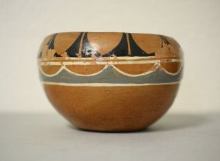 Vintage Antique Southwest Santo Domingo (kewa) Pueblo Pottery Vase Signed