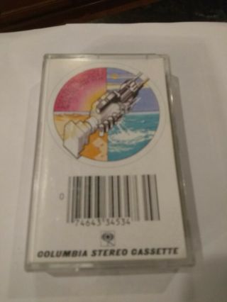 Rare Vintage Pink Floyd Wish You Were Here Cassette 1975 Columbia